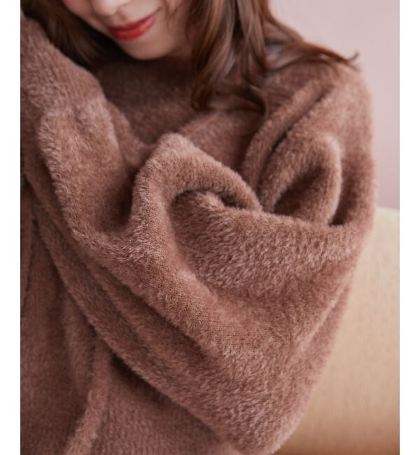 MAJESTICLEGON「&infin;チョーカーセットシャギーニット」|ニット・セーター|