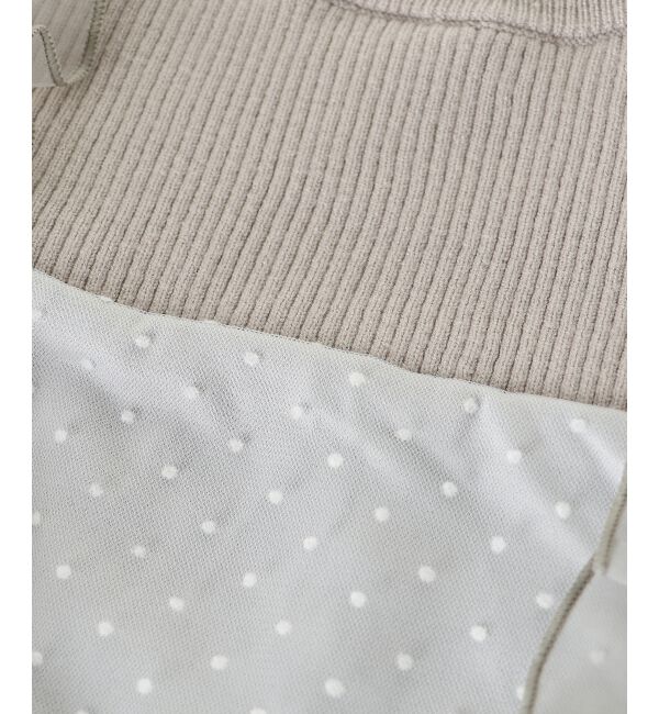 MAJESTICLEGON「ショルダーフリルドッキングワンピ」|ワンピース|