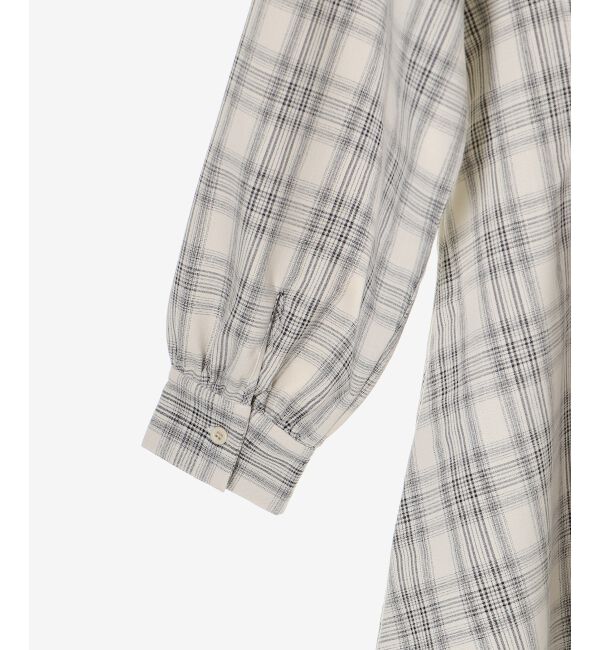 MAJESTICLEGON「バックレースアップミニシャツワンピ」|ワンピース|