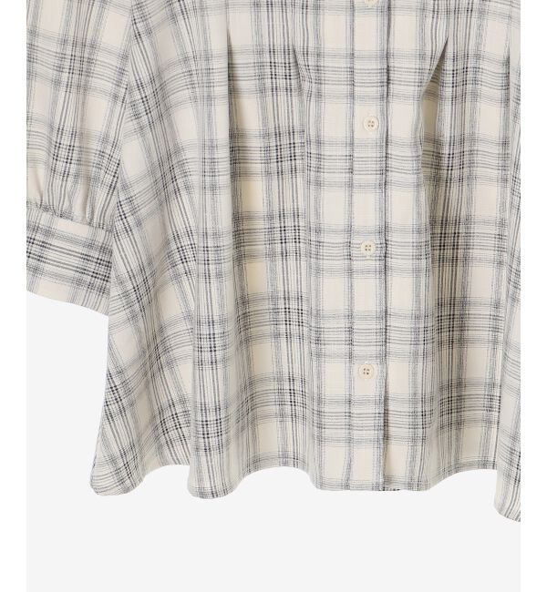 MAJESTICLEGON「バックレースアップミニシャツワンピ」|ワンピース|