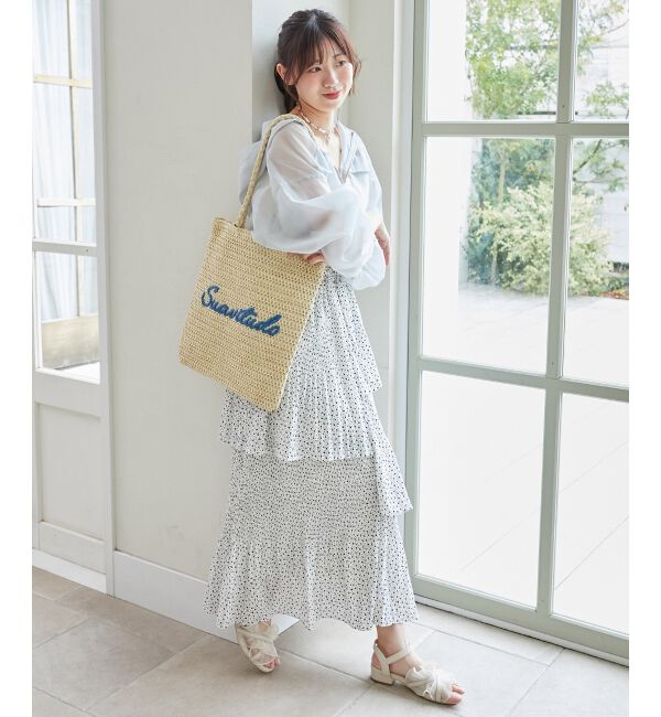  「刺繍ペーパーバッグ」|トートバッグ|