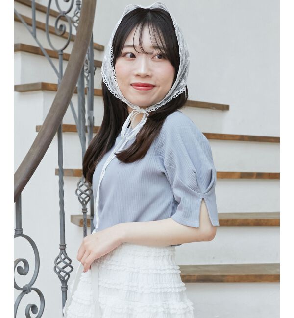  「タックスリーブトップス」|Tシャツ・カットソー|