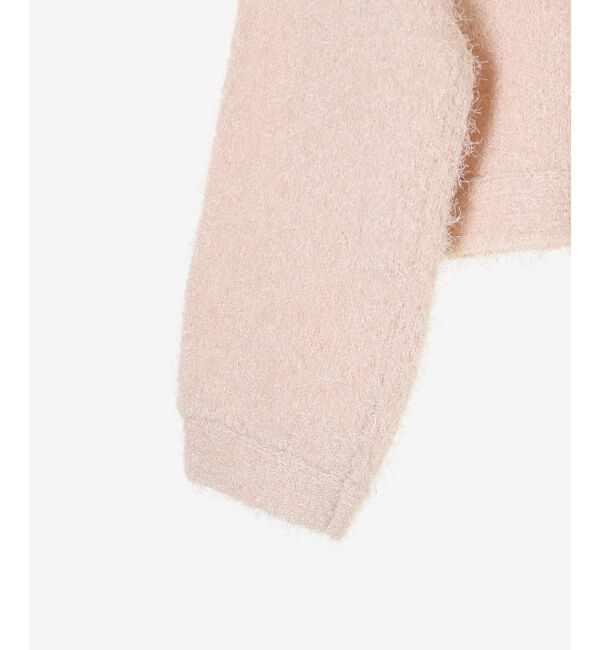  「ツイードライククルーカーディガン」|カーディガン|