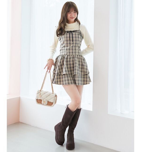  「キルティングファーチェーンバッグ」|ショルダー・メッセンジャー|