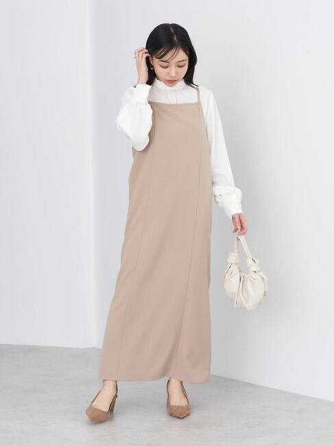 earth music&ecology「キャミワンピース」|ワンピース|Beige