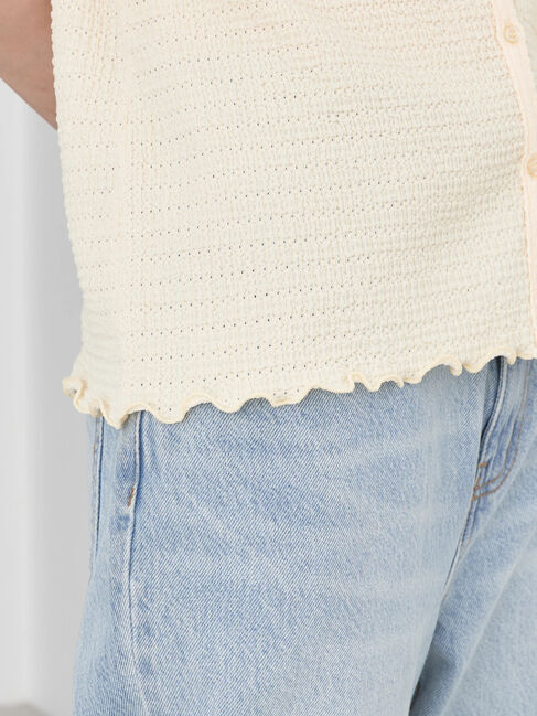 earth music&ecology「ビッグカラーカットプルオーバー」|Tシャツ・カットソー|