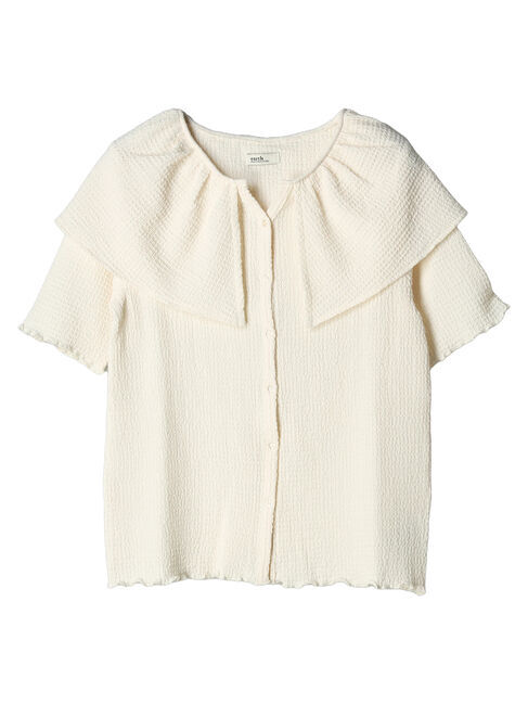 earth music&ecology「ビッグカラーカットプルオーバー」|Tシャツ・カットソー|