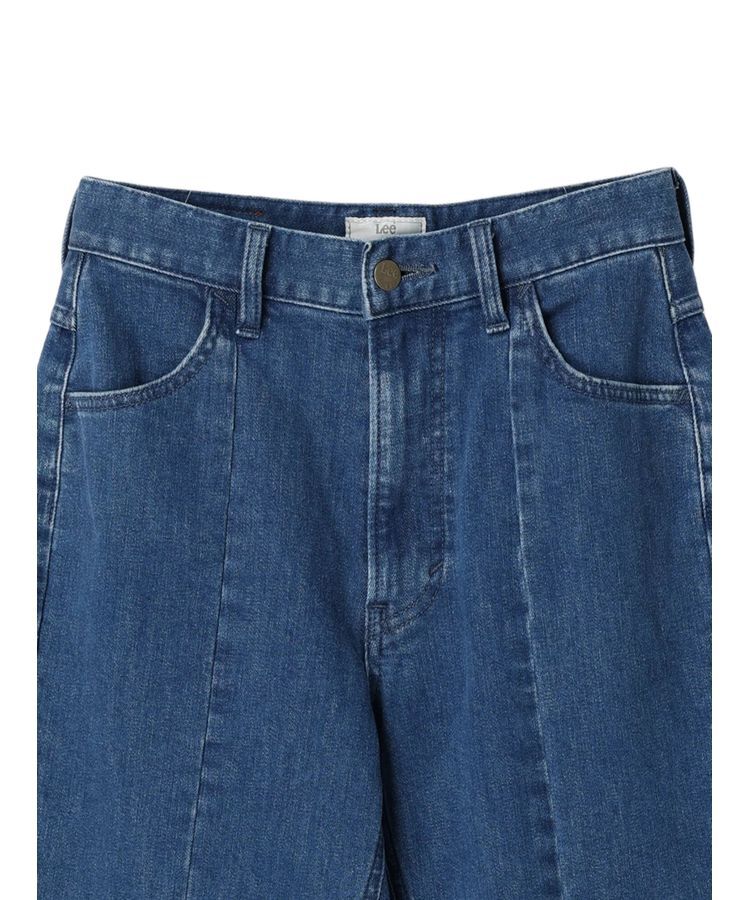 earth music&ecology「Lee&times;e.m.a.e.スリットフレアデニムパンツ」|デニム|