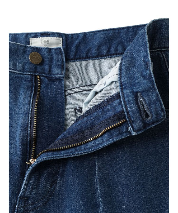 earth music&ecology「Lee&times;e.m.a.e.スリットフレアデニムパンツ」|デニム|