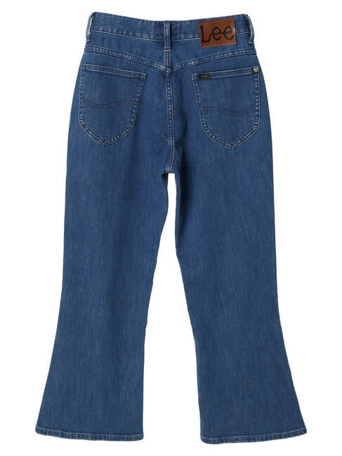 earth music&ecology「Lee&times;e.m.a.e.スリットフレアデニムパンツ」|デニム|