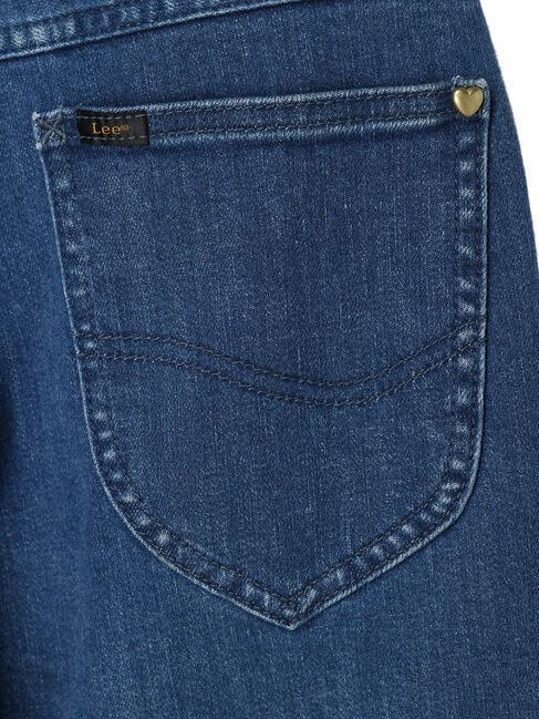 earth music&ecology「Lee&times;e.m.a.e.スリットフレアデニムパンツ」|デニム|