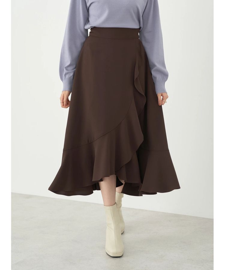 earth music&ecology「ラッフルフリルイレヘムスカート」|スカート|