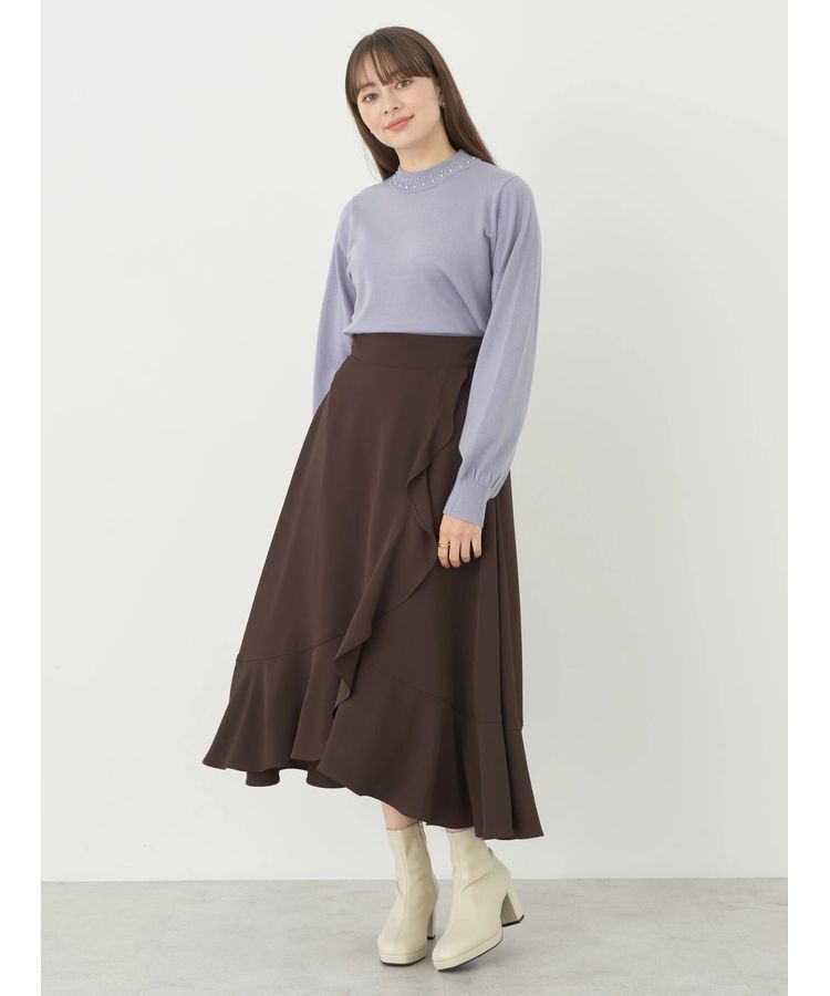 earth music&ecology「ラッフルフリルイレヘムスカート」|スカート|