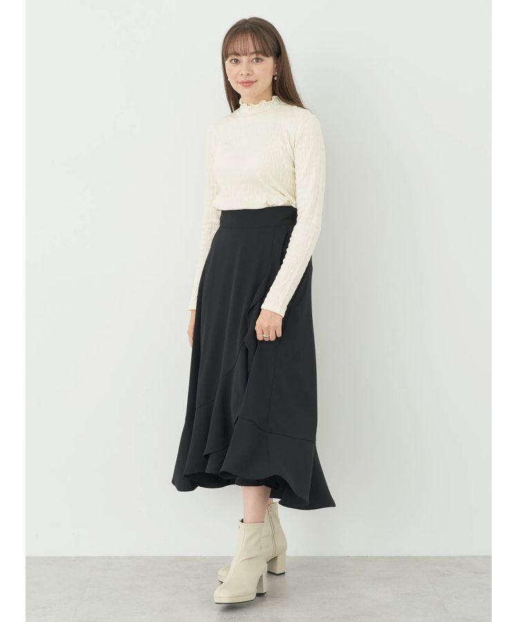 earth music&ecology「ラッフルフリルイレヘムスカート」|スカート|