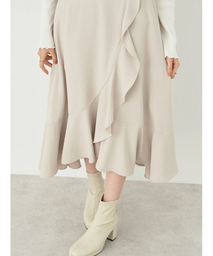 earth music&ecology「ラッフルフリルイレヘムスカート」|スカート|