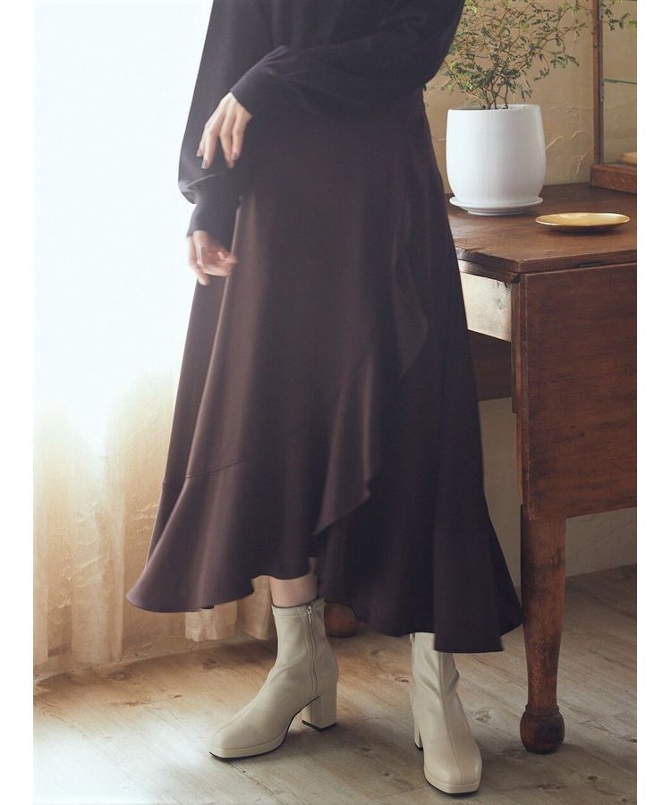 earth music&ecology「ラッフルフリルイレヘムスカート」|スカート|