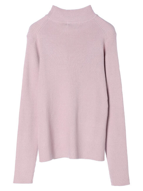 earth music&ecology「やわらかタッチハイネックリブプルオーバー」|ニット・セーター|