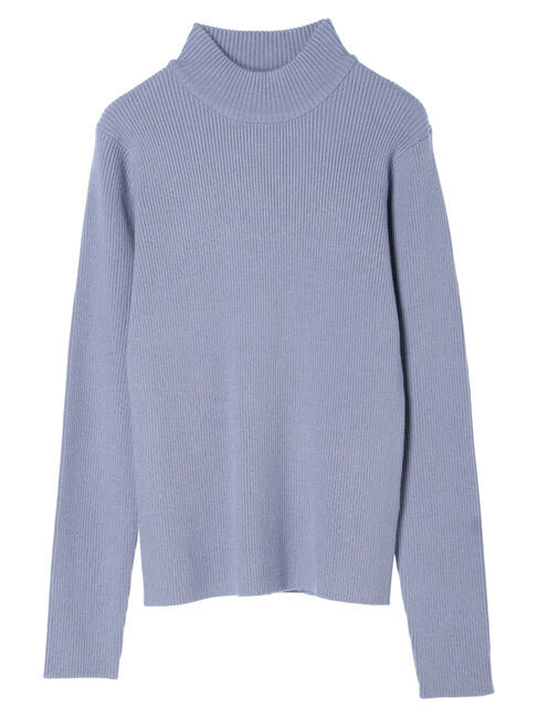 earth music&ecology「やわらかタッチハイネックリブプルオーバー」|ニット・セーター|