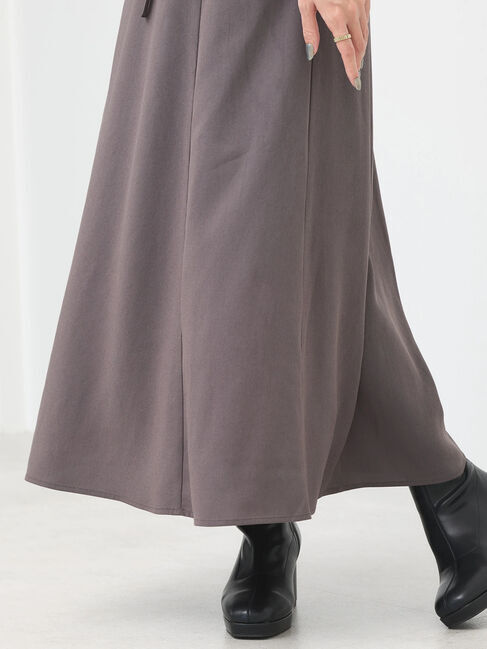 earth music&ecology「リボンフレアスカート」|フレア|