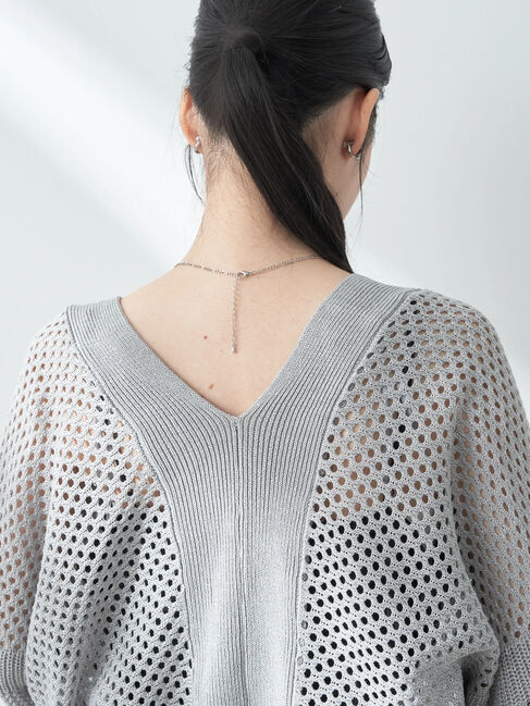 earth music&ecology「メッシュボレロ」|カーディガン|