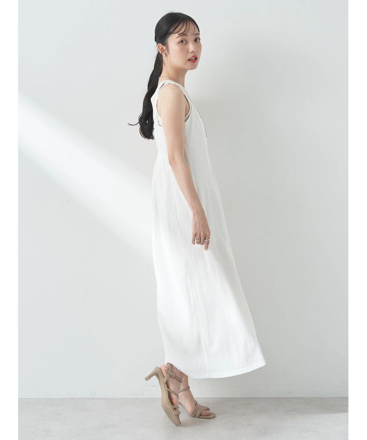 earth music&ecology「チェックキャミワンピース」|ワンピース|