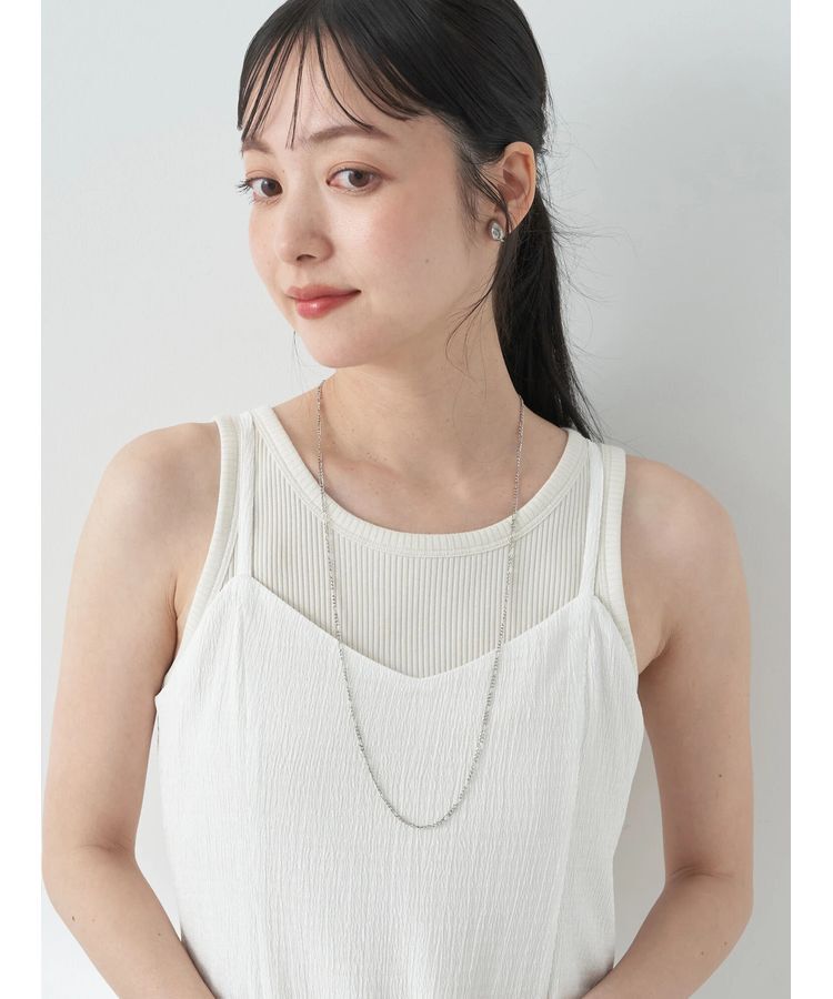 earth music&ecology「チェックキャミワンピース」|ワンピース|