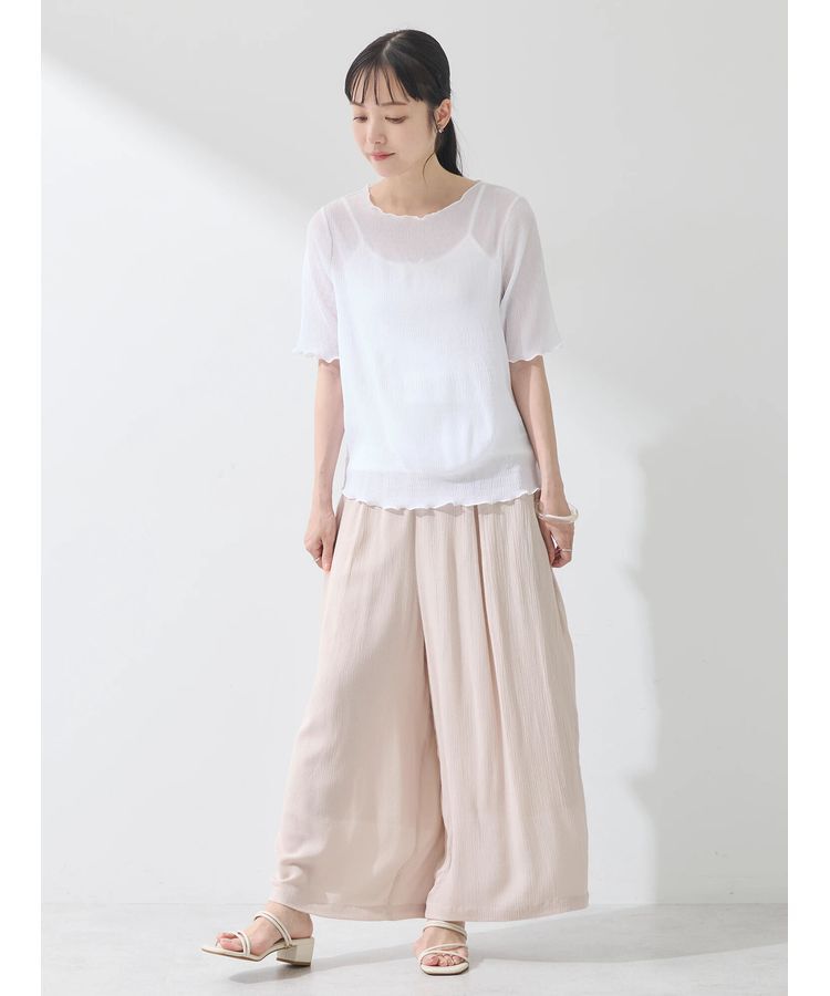 earth music&ecology「シアープルオーバー」|Tシャツ・カットソー|