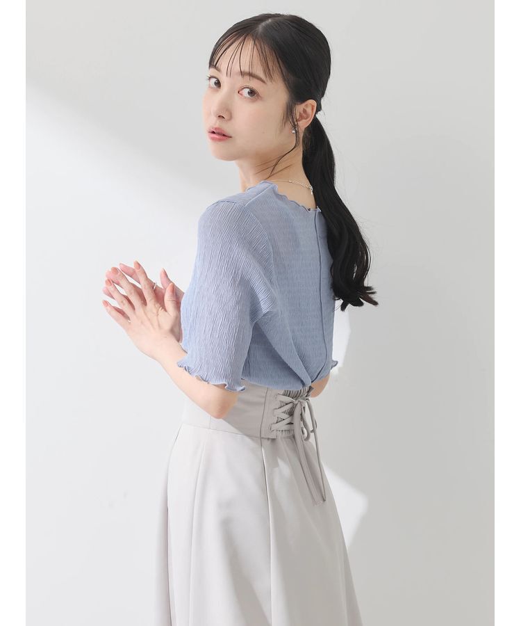 earth music&ecology「シアープルオーバー」|Tシャツ・カットソー|