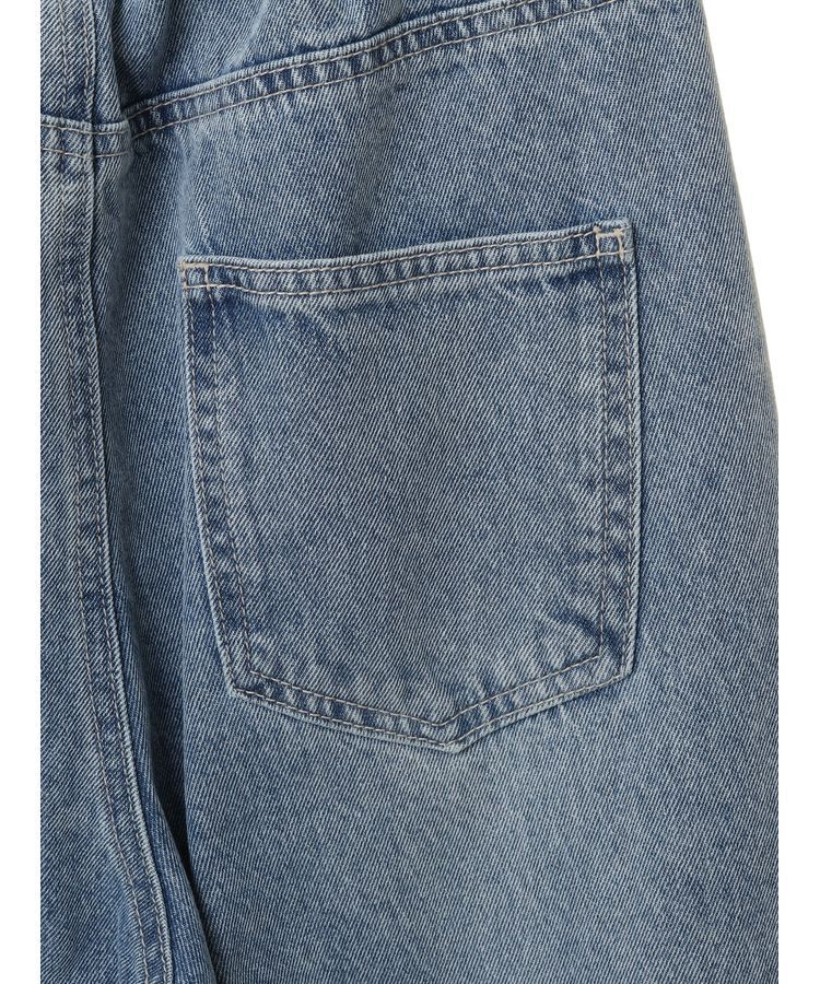 earth music&ecology「タックホックデニムパンツ」|デニム|