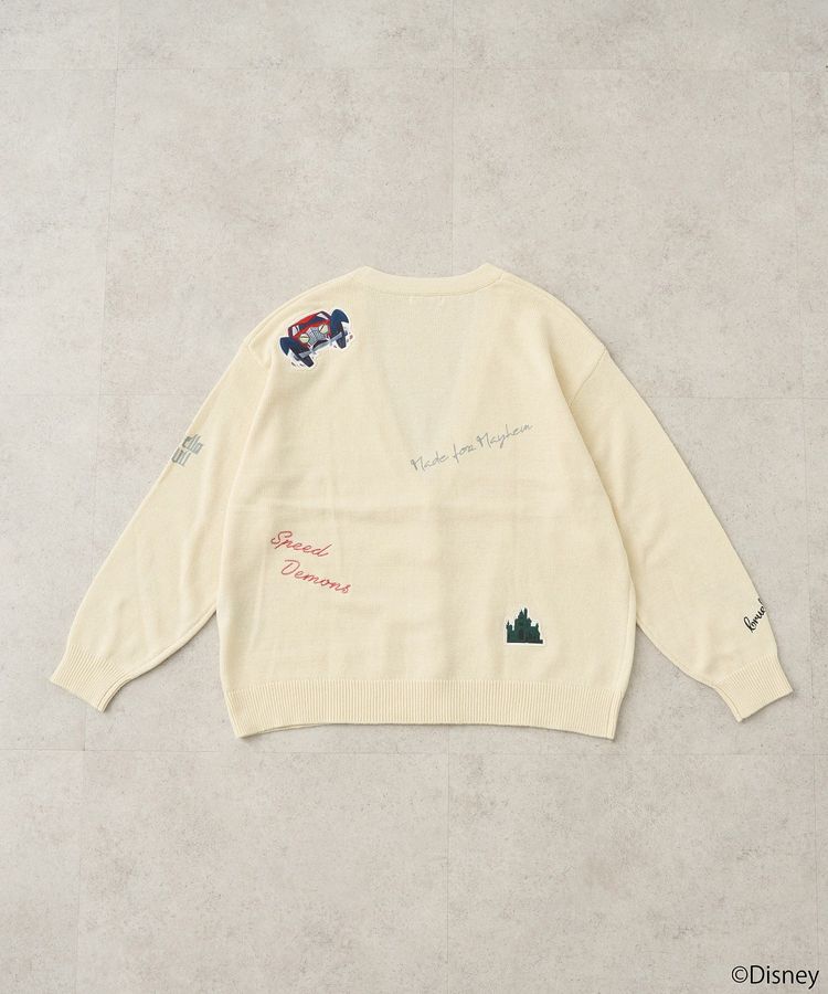 earth music&ecology「Villains　クルエラ/ニットカーディガン」|カーディガン|