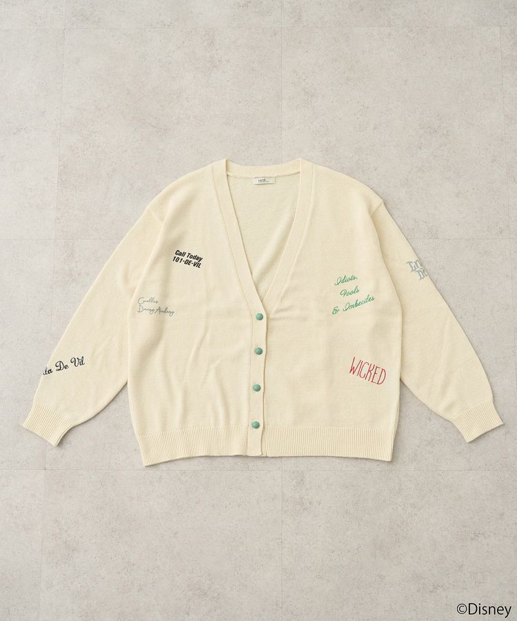 earth music&ecology「Villains　クルエラ/ニットカーディガン」|カーディガン|