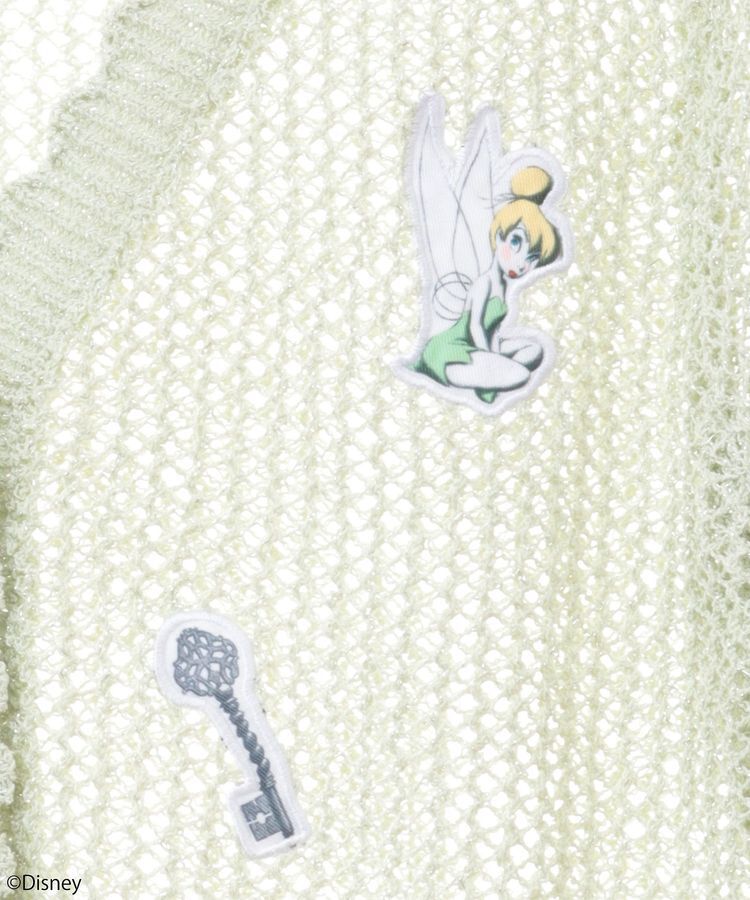 earth music&ecology「Tinker Bell/透かし編みカーディガン」|カーディガン|