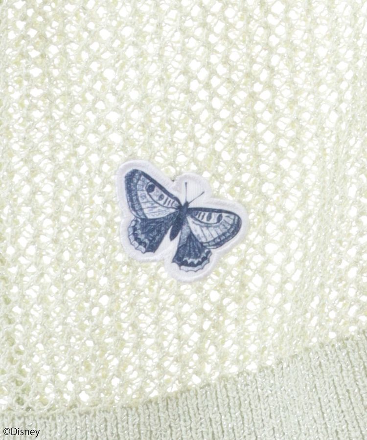 earth music&ecology「Tinker Bell/透かし編みカーディガン」|カーディガン|