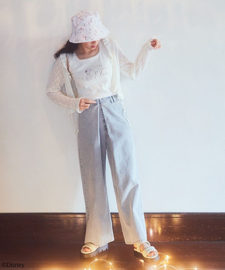 earth music&ecology「Tinker Bell/グラフィックタンク」|キャミソール|