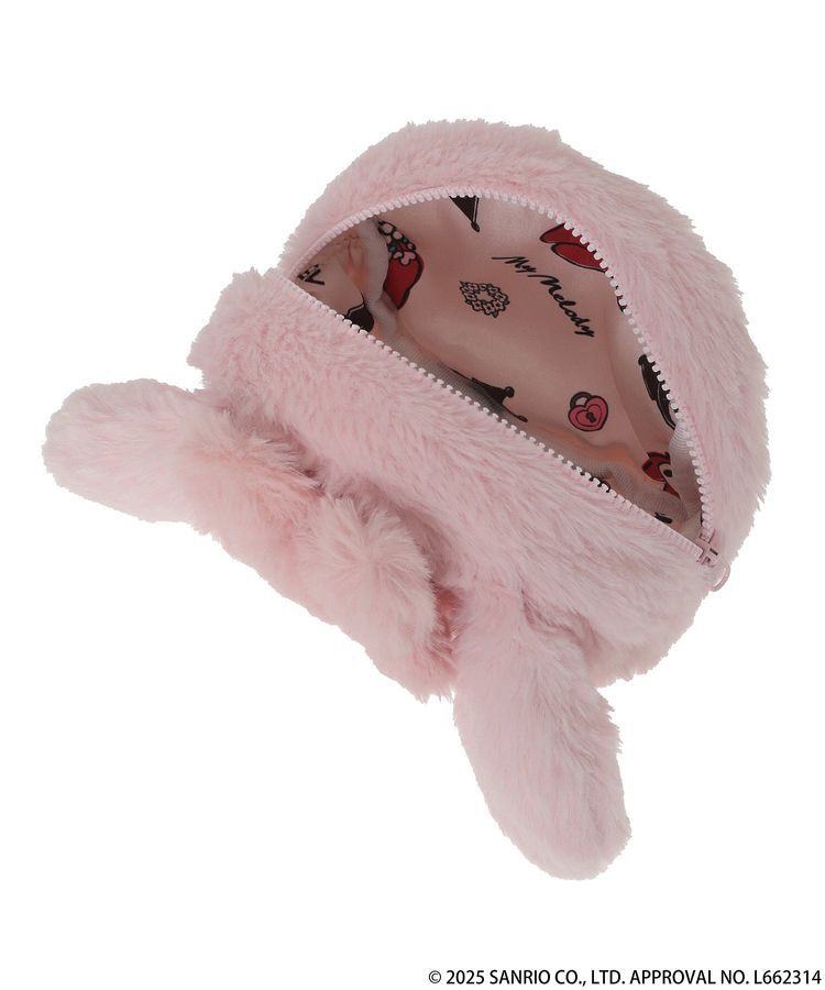 earth music&ecology「マイメロディ&クロミ/earth フェイスポーチ」|ポーチ|