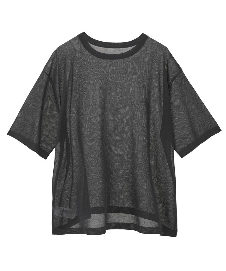 earth music&ecology「ロゴ刺繍シアープルオーバー」|ニット・セーター|