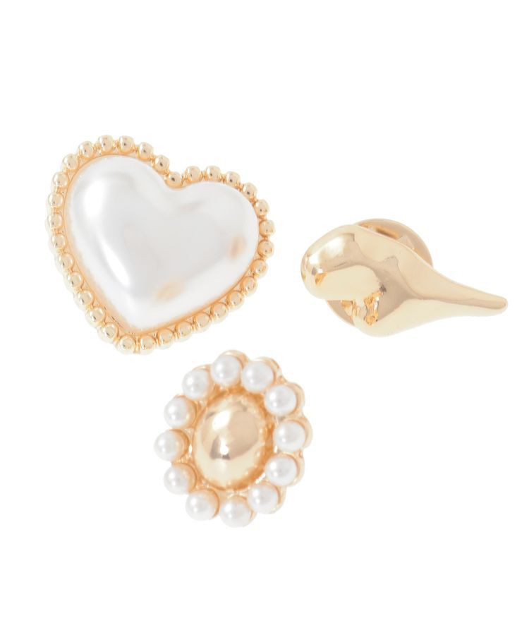 earth music&ecology「3ピースセットピンバッジ」|その他|