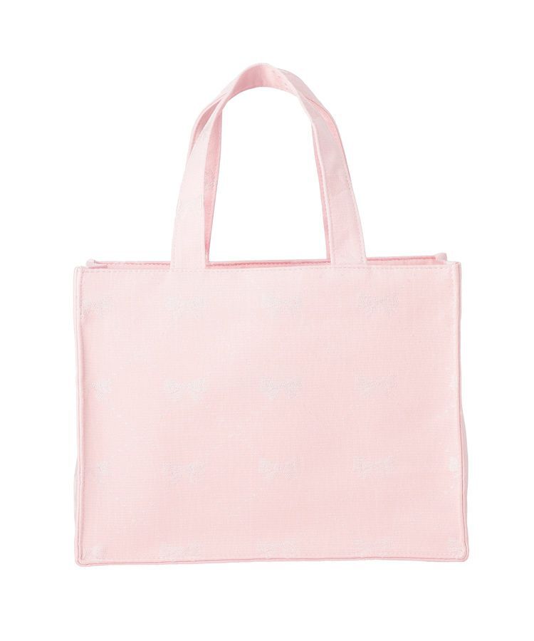 Maison de FLEUR「リボンジャカードスクエアトートバッグ」|トートバッグ|