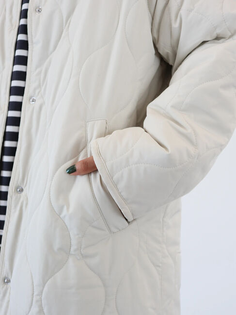  「【WEB限定・小柄女性向け】あったかリバーシブルキルティングコート」|その他|