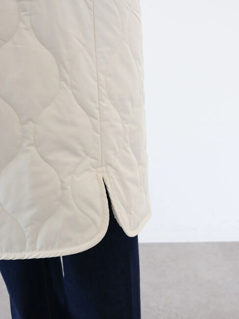  「【WEB限定・小柄女性向け】あったかリバーシブルキルティングコート」|その他|