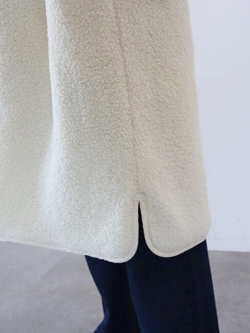  「【WEB限定・小柄女性向け】あったかリバーシブルキルティングコート」|その他|