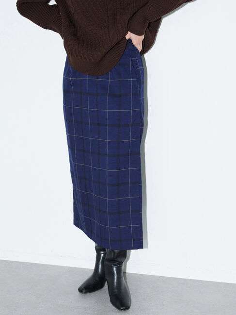  「チェックタイトスカート」|スカート|