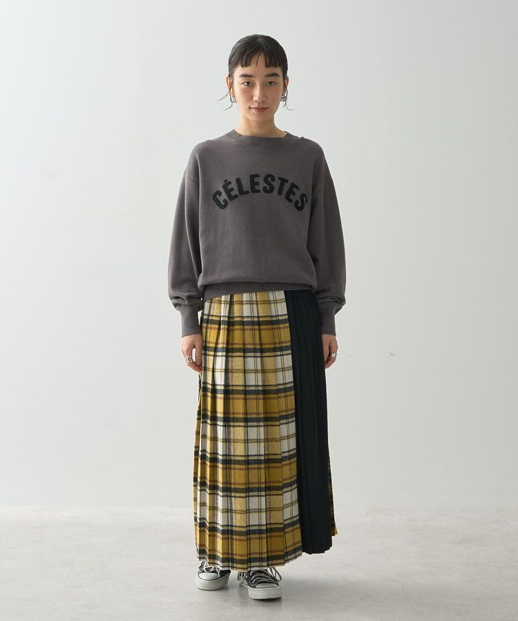 AMERICAN HOLIC「シャギーチェックプリーツスカート」|スカート|