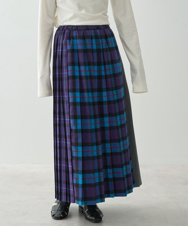 AMERICAN HOLIC「シャギーチェックプリーツスカート」|スカート|