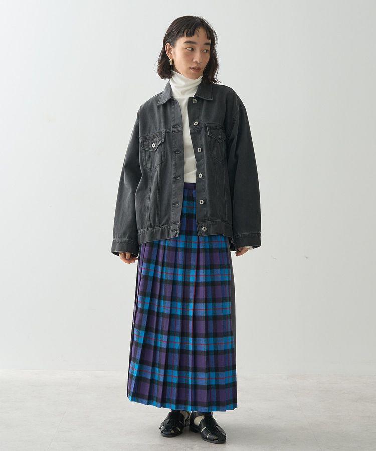 AMERICAN HOLIC「シャギーチェックプリーツスカート」|スカート|