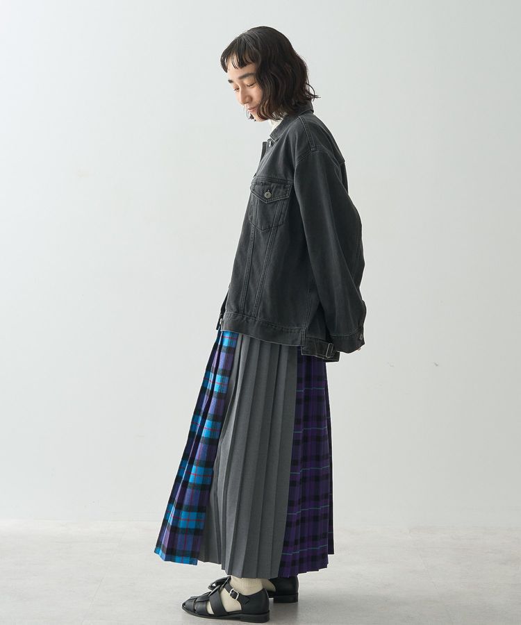 AMERICAN HOLIC「シャギーチェックプリーツスカート」|スカート|