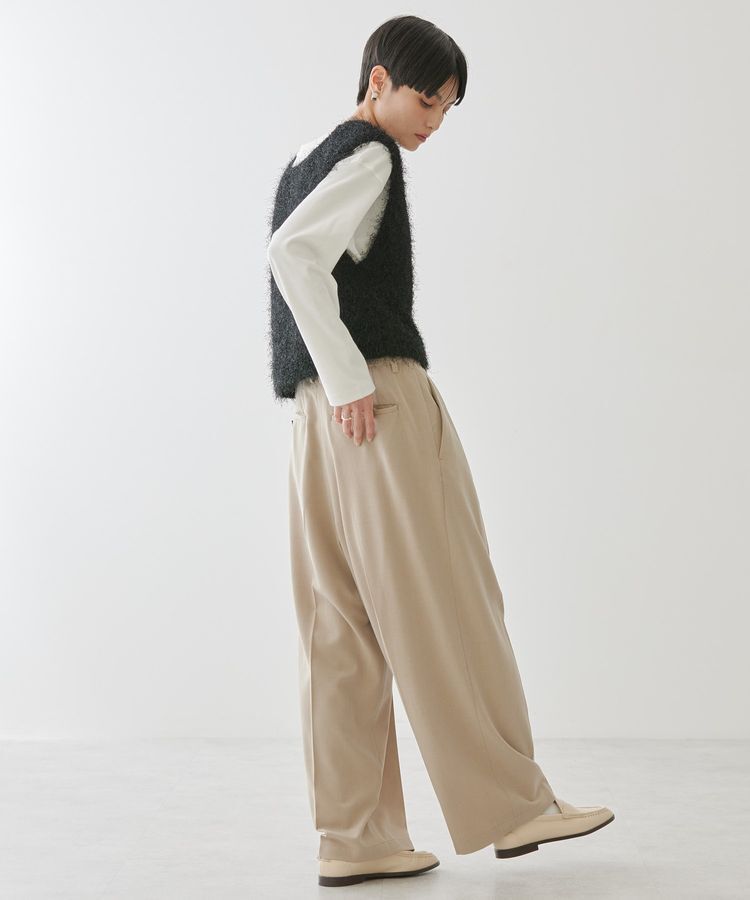 AMERICAN HOLIC「【選べる丈2サイズ】前後2wayシャギーベスト」|ベスト・ジレ|