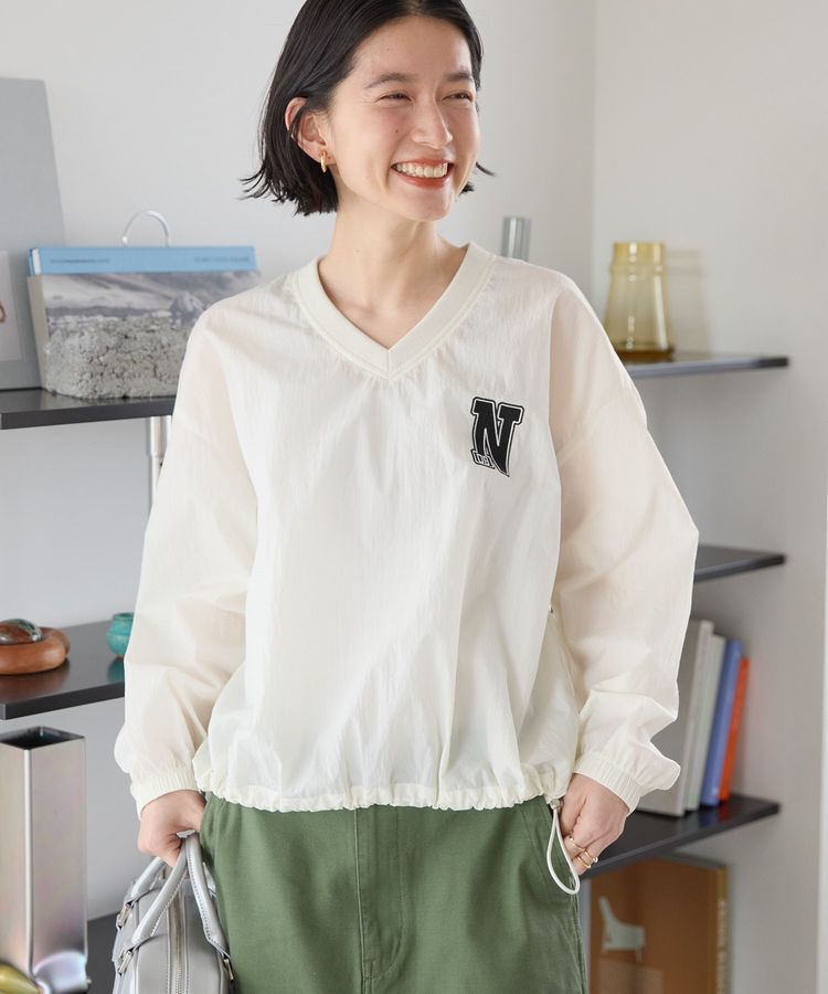 AMERICAN HOLIC「シャカシャカプルオーバー」|Tシャツ・カットソー|Off White