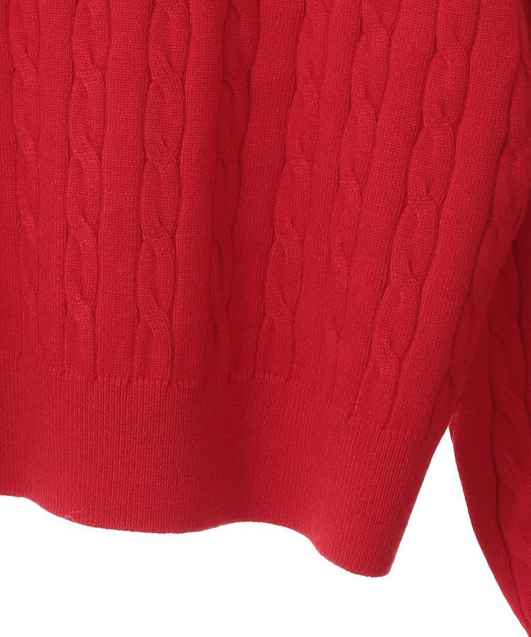 AMERICAN HOLIC「バイパチケーブルニットプルオーバー」|ニット・セーター|