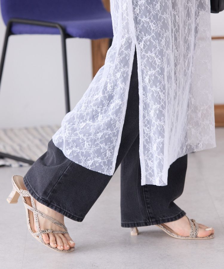 AMERICAN HOLIC「サイドスリットレーススカート」|スカート|